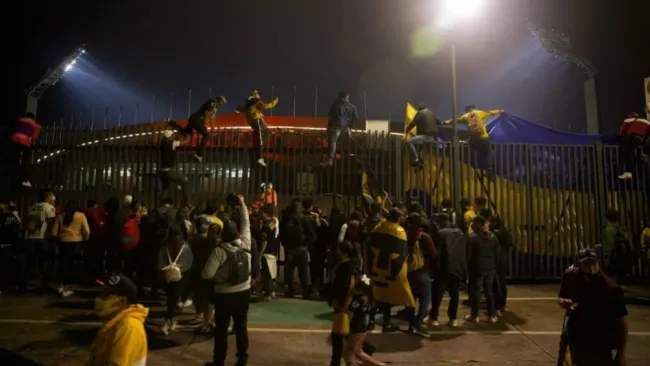 Afición de Pumas en CU previo a la Final ante León