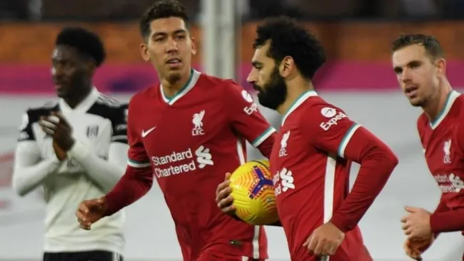 Mohamed Salah consiguió el empate desde el penal 