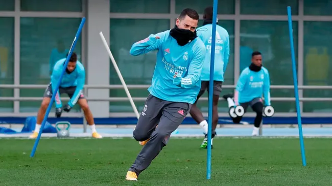 Real Madrid: Eden Hazard, listo para reaparecer tras un mes de baja