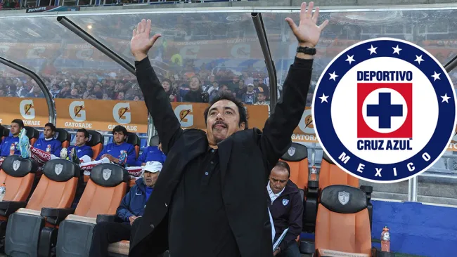 Hugo Sánchez, durante un partido con Pachuca