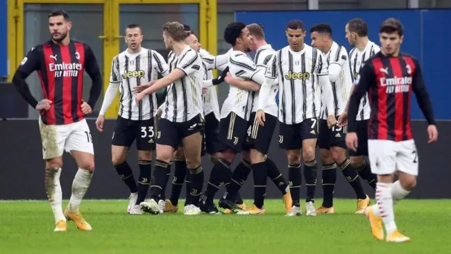 Juventus le quitó el invicto al Milan 