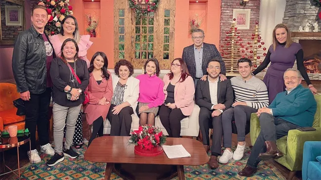 El equipo del programa Ventaneando