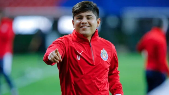 Eduardo López como jugador de Chivas