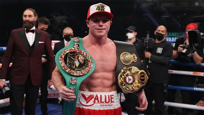 Canelo Álvarez tras la pelea con Smith