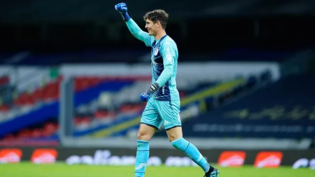 Axel Werner, guardameta del San Luis