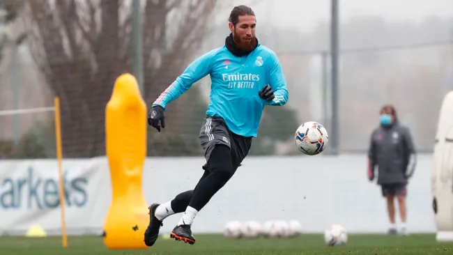 Real Madrid: Sergio Ramos volvió a los entrenamientos