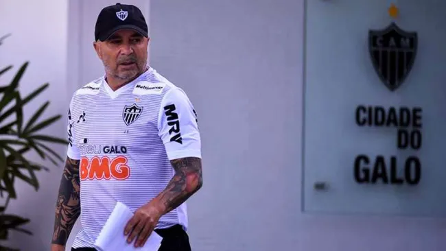 Jorge Sampaoli, en su paso con el Atlético Mineiro