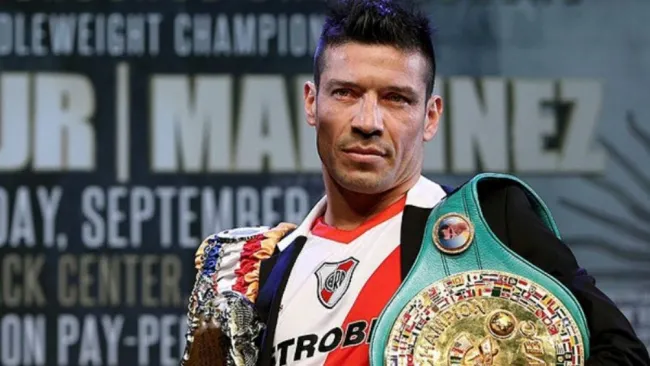 Maravilla Martínez es hincha de River Plate 