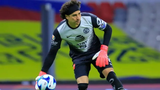 Ochoa, en un partido de América en el Guardianes 2021
