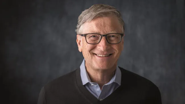 Bill Gates habló sobre el cambio climático 