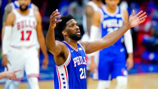 Embiid marcó 50 puntos 