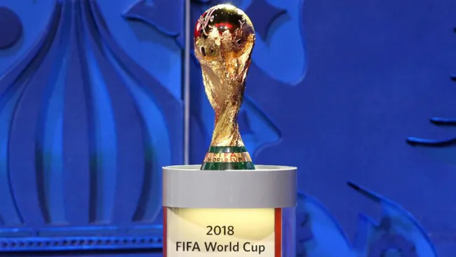 Copa del Mundo, en una exhibición 