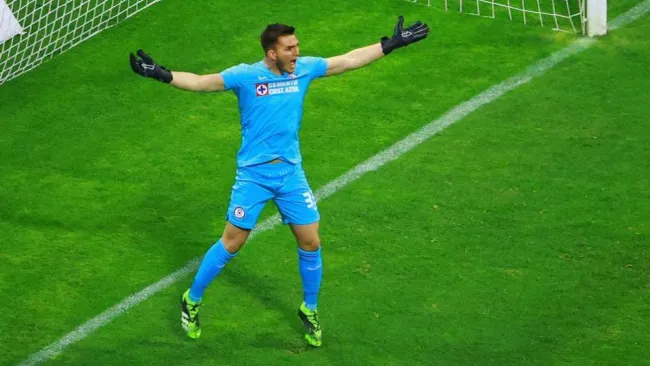 Sebastián Jurado, portero de Cruz Azul