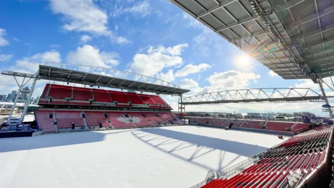 Estadio Nacional de Canadá, también conocido como el BMO Field, casa de Toronto FC
