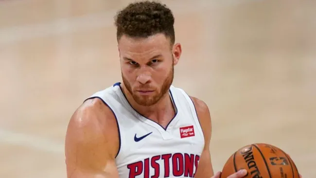 Blake Griffin como jugador de Detroit Pistons