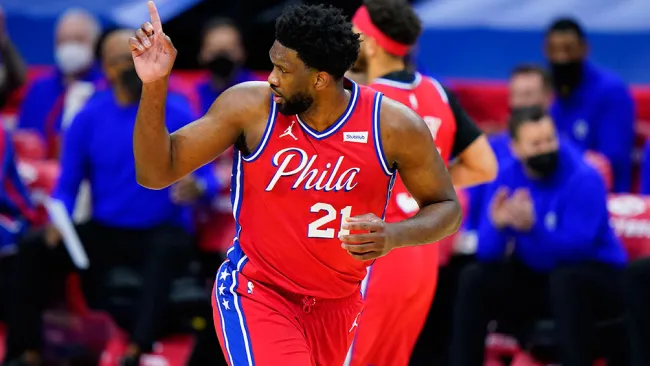 Embiid, tras anotar con 76ers