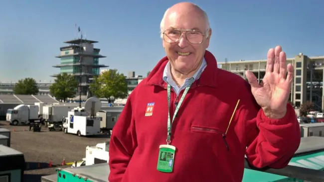 Murray Walker en presentación