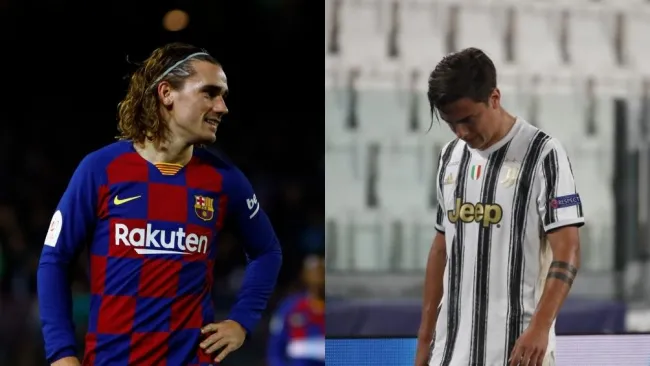 Griezmann y Dybala podrían cambiar equipos