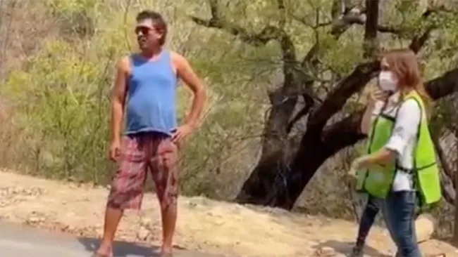 El incidente en cuestión 