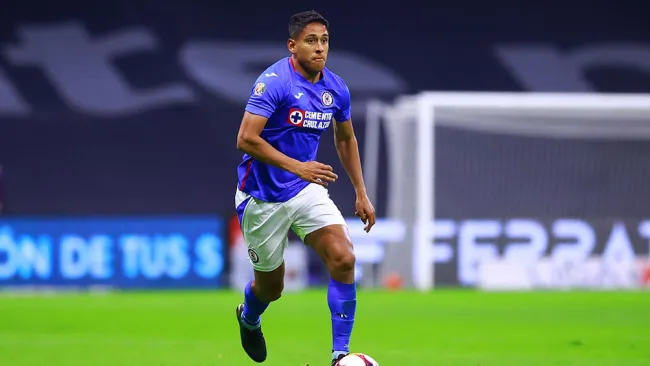 Luis Romo en el Cruz Azul contra Atlas