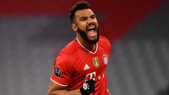 Choupo-Moting en festejo con Bayern Munich 