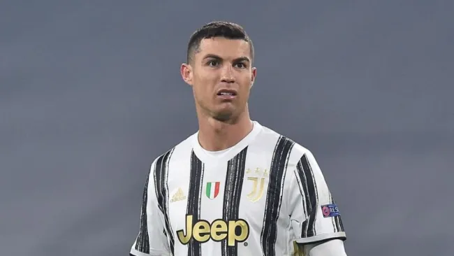 Cristiano Ronaldo en un partido con la Juventus 
