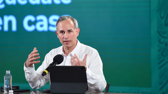 Hugo López-Gatell en conferencia de prensa 