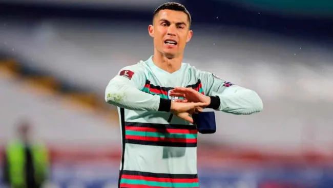 Cristiano Ronaldo en lamento con la Portugal