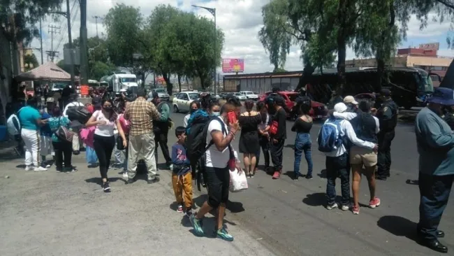 Inconformes tomaron la Calzada Zaragoza