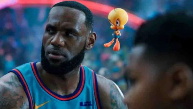 LeBron James en 'Space Jam: A New Legacy'