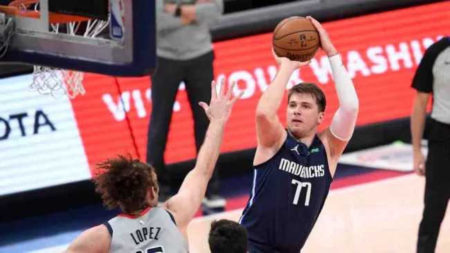 Luka Doncic, estrella de los Mavericks