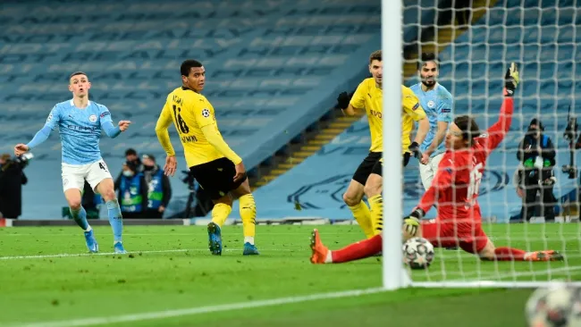 Champions League: Manchester City sacó mínima ventaja sobre el Borussia Dortmund