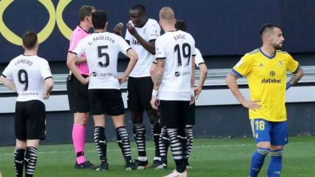 Valencia y Cádiz en partido