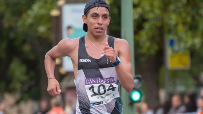 Brandon Segura en competencia