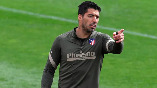Atlético de Madrid: Luis Suárez sufre lesión muscular en la pierna izquierda