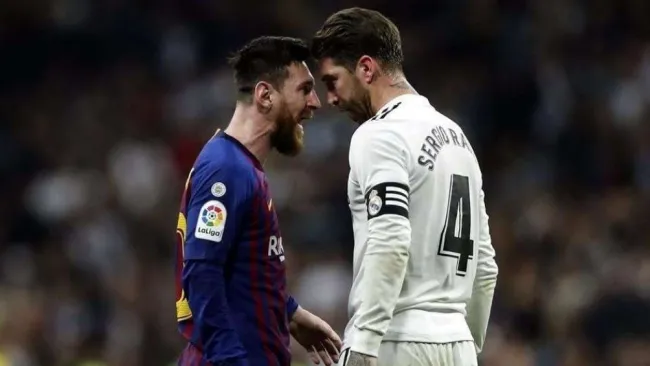 Lionel Messi vs Sergio Ramos en el Clásico 