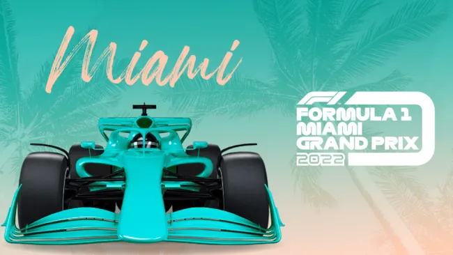 Promocional del Gran Premio de Miami 2022