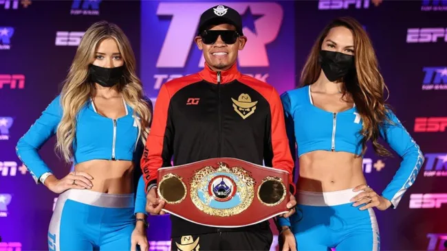 El Vaquero Navarrete previo al combate contra Pitufo Díaz 