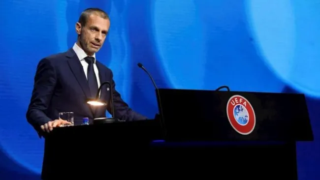 Ceferin en presentación