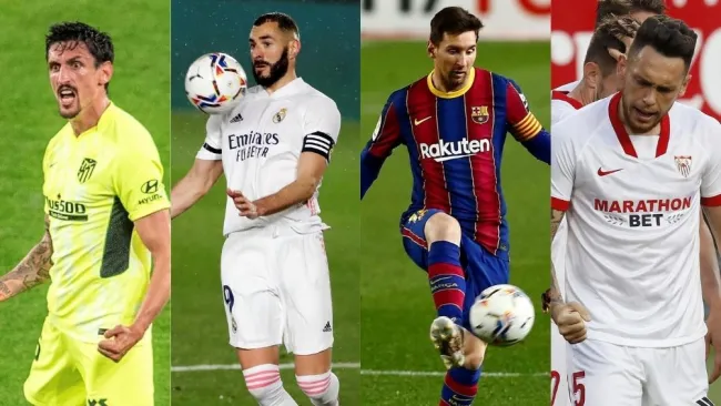 Atleti, Real Madrid, Barca y Sevilla tienen posibilidades de pelear