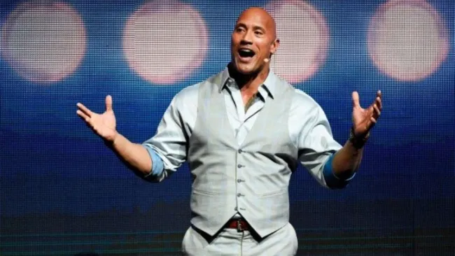 The Rock en presentación