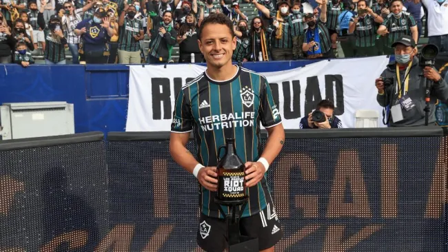 Javier Hernández tras la victoria ante New York