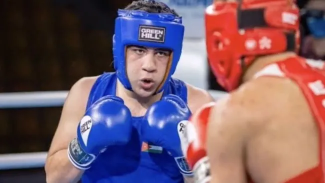 Rashed Al-Swaisat en un combate 