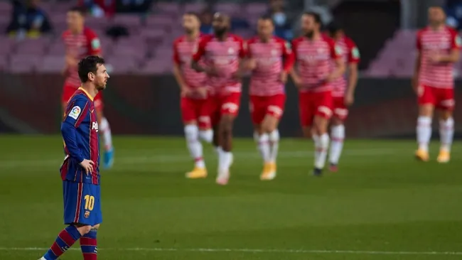 Messi en derrota frente al Granada