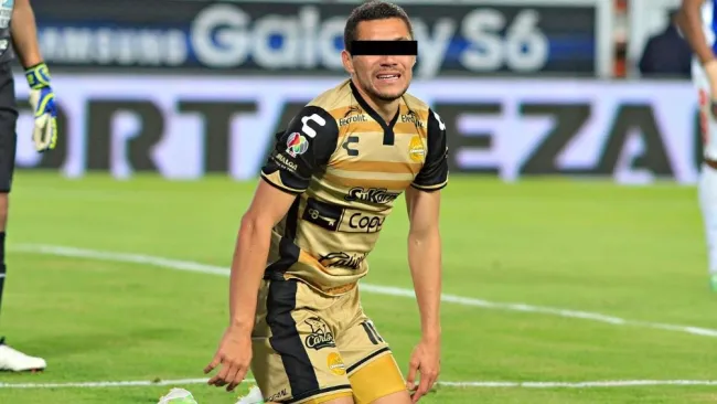 Freddy Martín en un partido con Dorados 