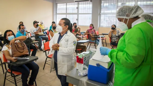 Vacunación contra Covid-19 en México