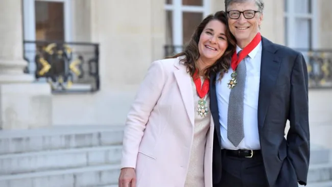 Melinda y Bill Gates en un evento