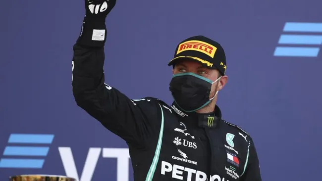 Valtteri Bottas en competencia