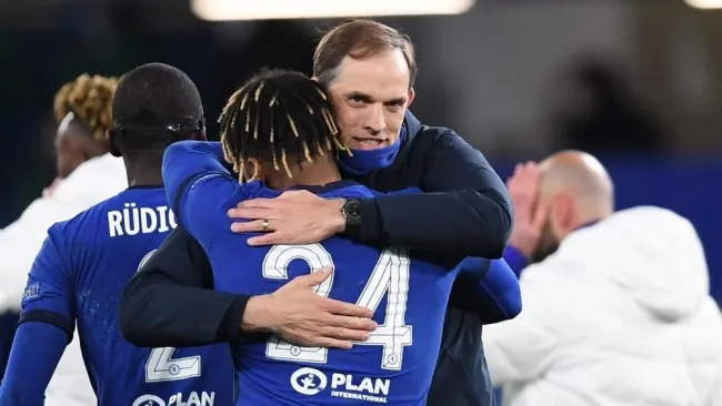 Tuchel festeja el pase del Chelsea a la Final 