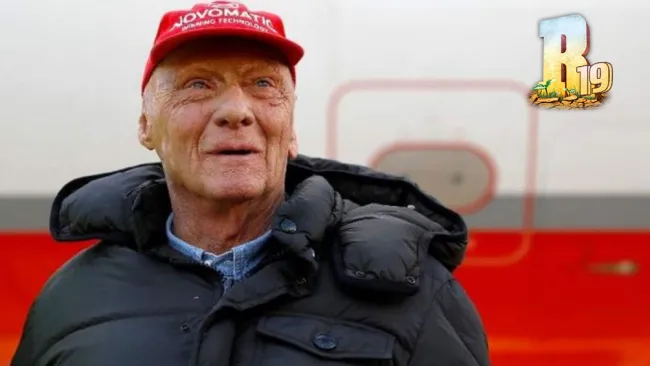 Niki Lauda previo a carrera de F1